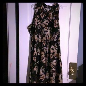 Floral dress size 2x
